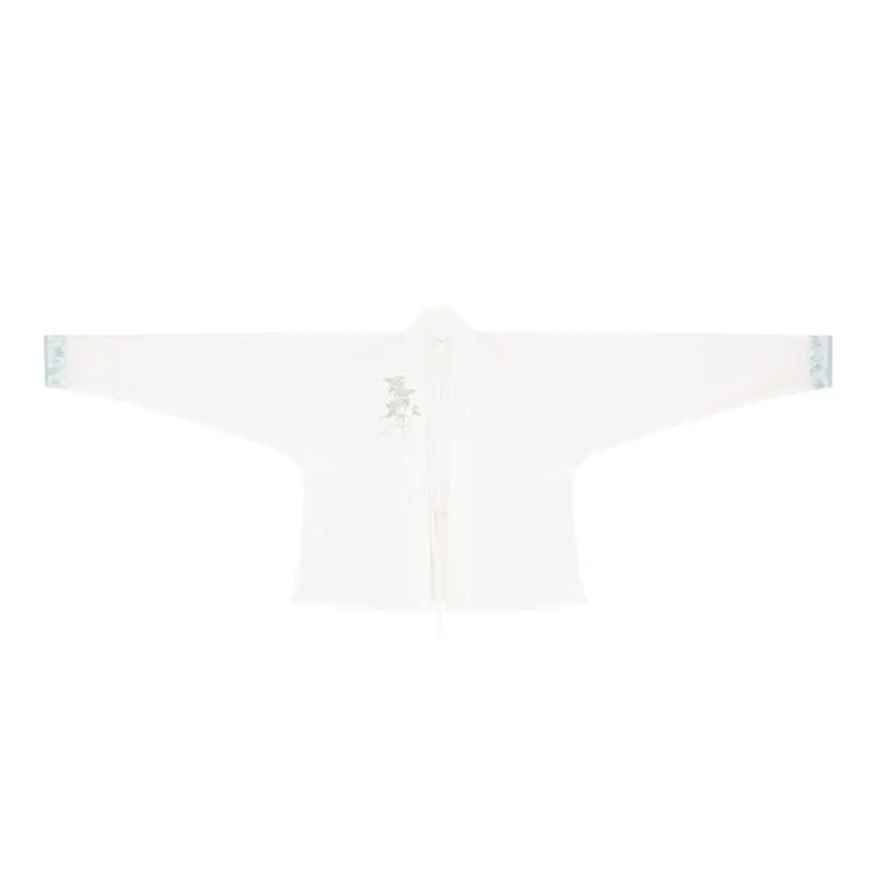 Cotton Plane Sleeve Short Shirt Horse Face Skirt Hanfu song HanFuDreams blouse S