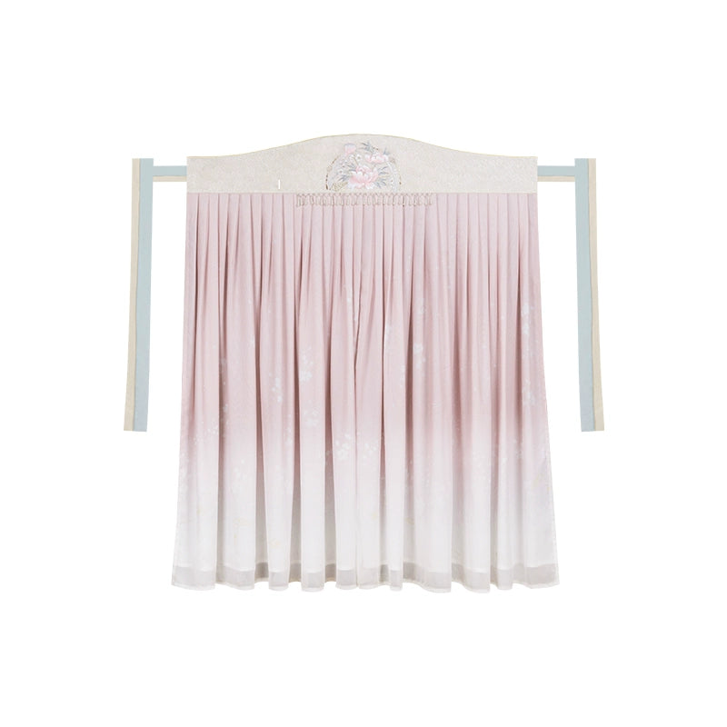 Heavy Industry Embroidered Tang Feng Big Sleeve Shirt Hanfu