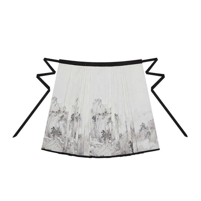 Han element shirt longer than armor horse face hanfu jin HanFuDreams Horse skirt S