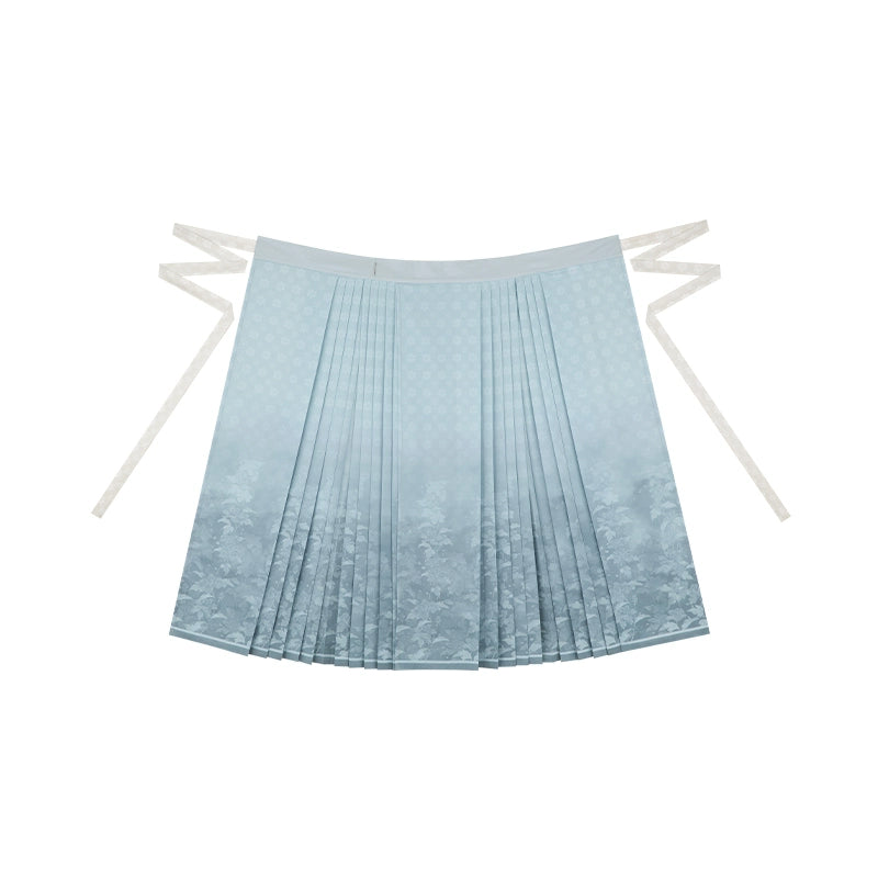 Cotton Plane Sleeve Short Shirt Horse Face Skirt Hanfu song HanFuDreams Horse skirt S