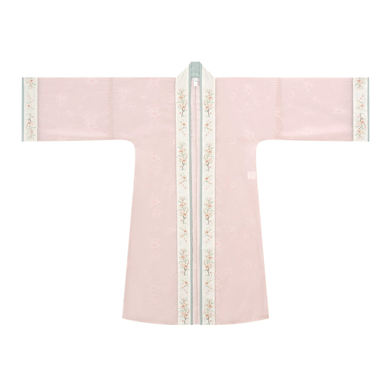 Song Dynasty aircraft sleeve long shirt suspender hundred skirt Hanfu