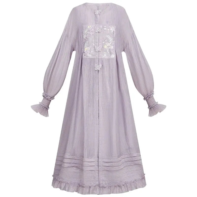 floral suspender dress set han More than thirteen jacket XS