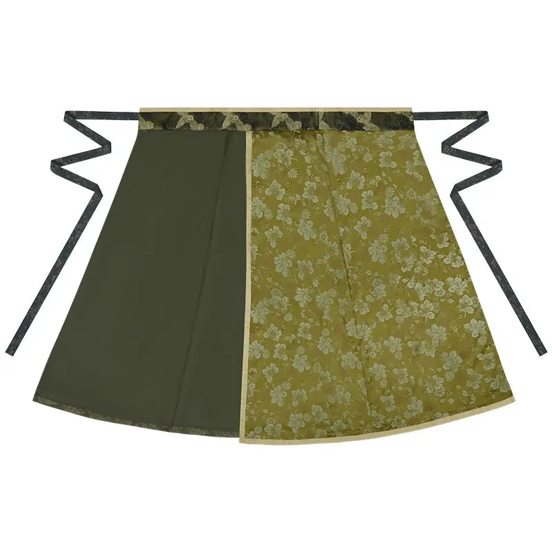 Hanfu Cardigan Suspender Two Skirts Set song HanFuDreams Two skirts XS