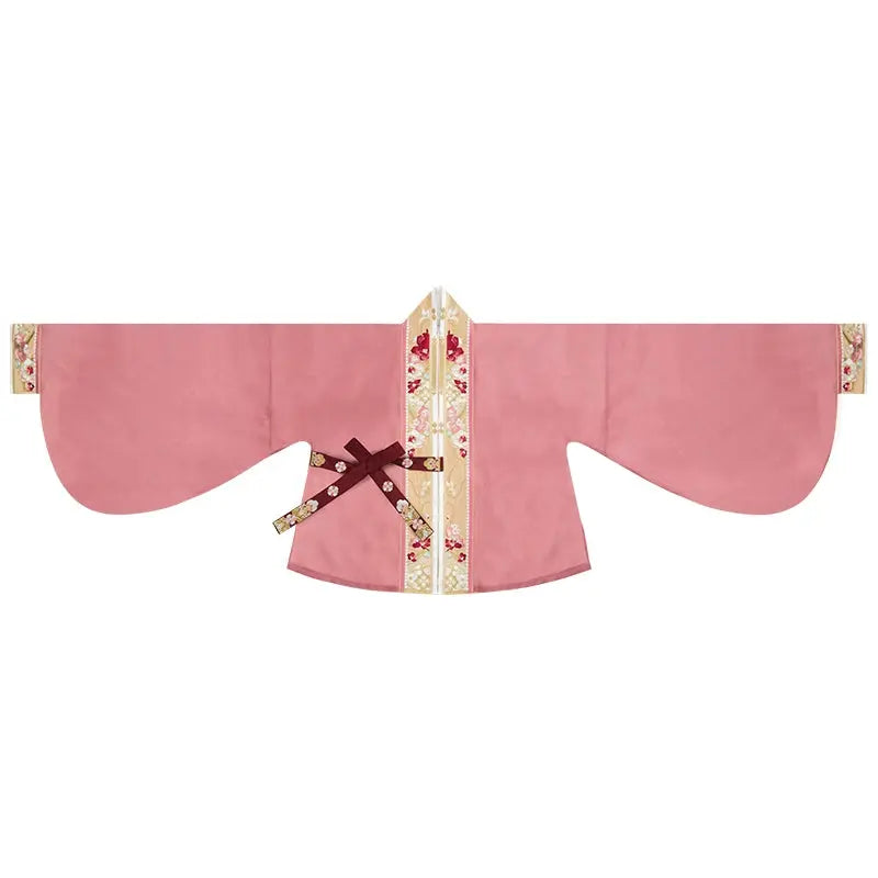 Woven Gold Horse Face Skirt | Engagement Toast Outfit ming More than thirteen Straight collar placket (pair) XS