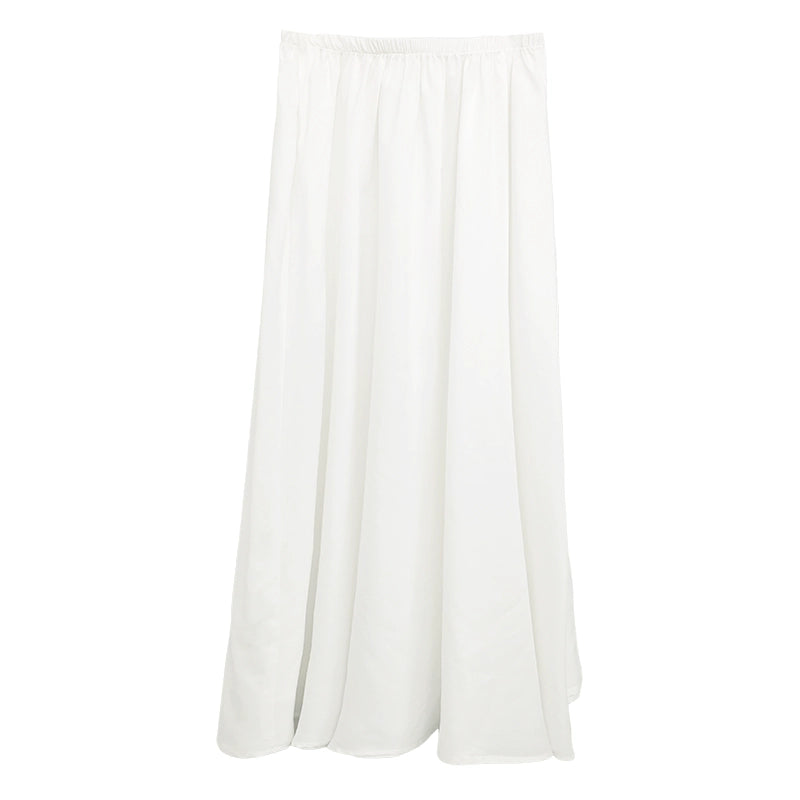 Lace Chinese clothes medium skirts medium pants Hanfu accessories HanFuDreams White elastic bottom skirt S