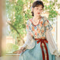 More than thirteen [胭脂湖] Tencel printing  Tang Hanfu Summer HanFuDreams