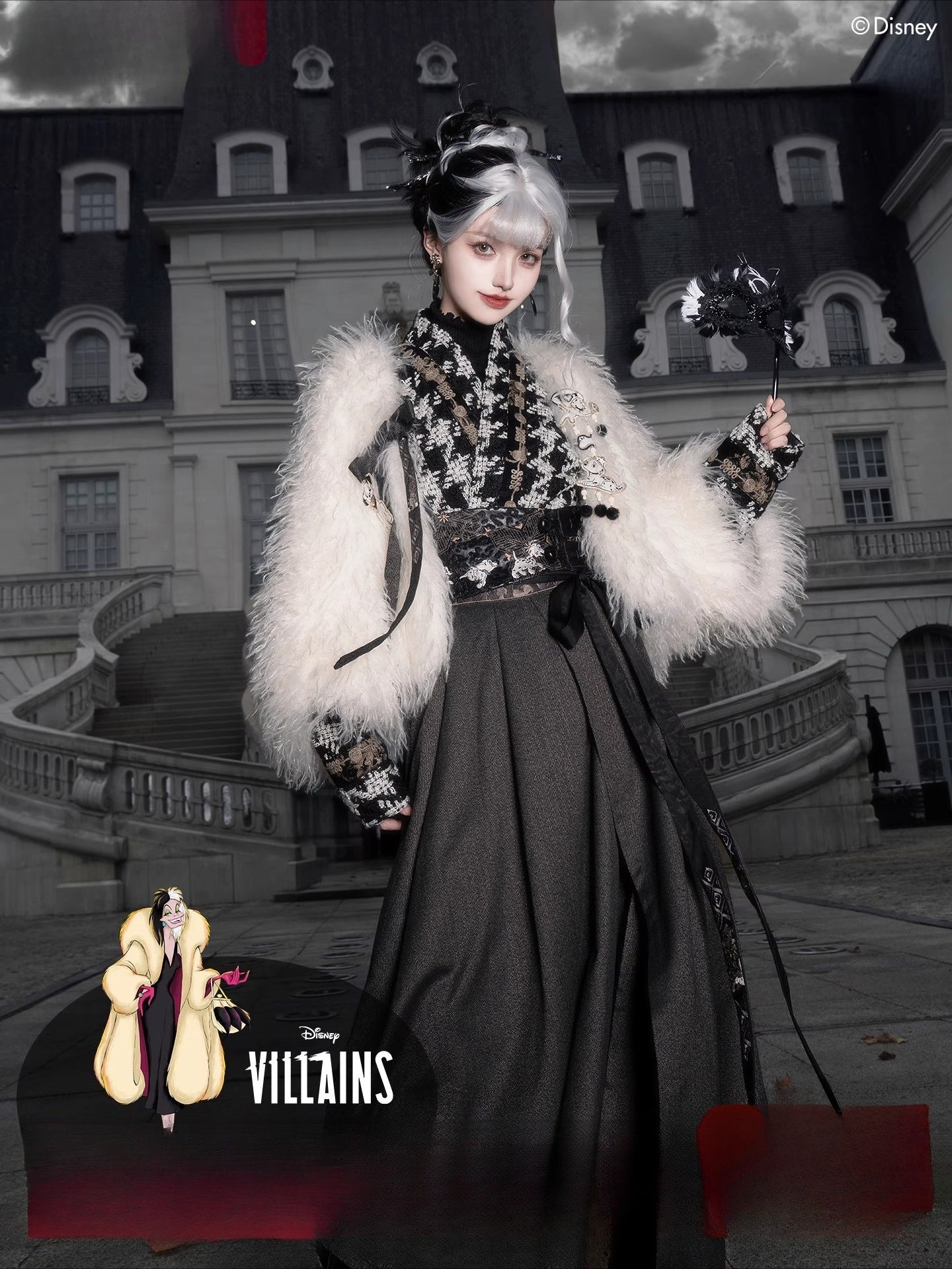 More than thirteen [Disney, Kuila - Black and White Witch] autumn and winter coats modern HanFuDreams