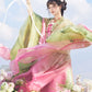 More than thirteen [peach blossom long tassel] large-sleeved shirt suspender skirt Tang Hanfu tang HanFuDreams