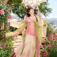 [Blossom] Floral Embroidery Hanfu Dress Set tang Shisanyu