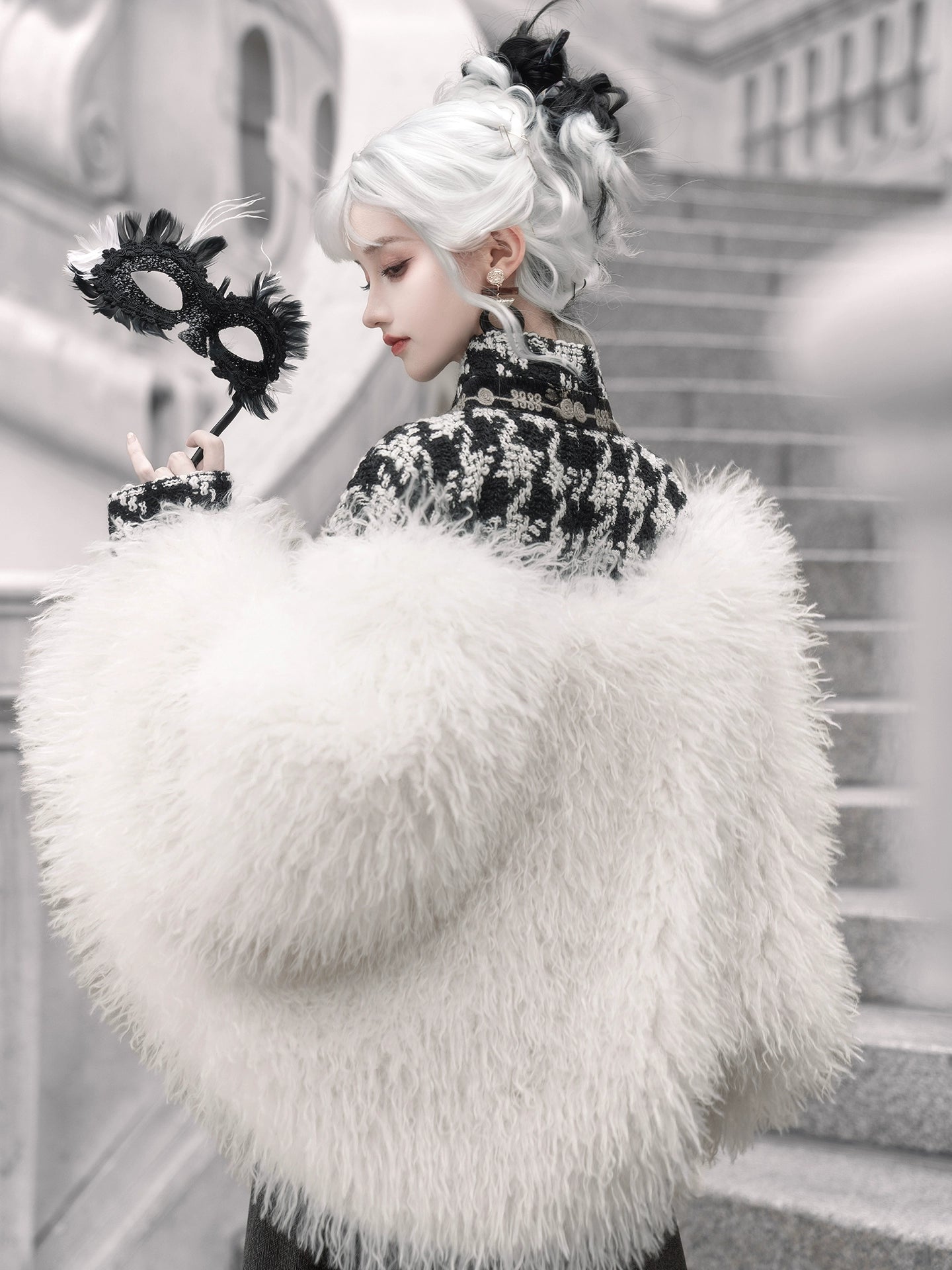 More than thirteen [Disney, Kuila - Black and White Witch] autumn and winter coats modern HanFuDreams