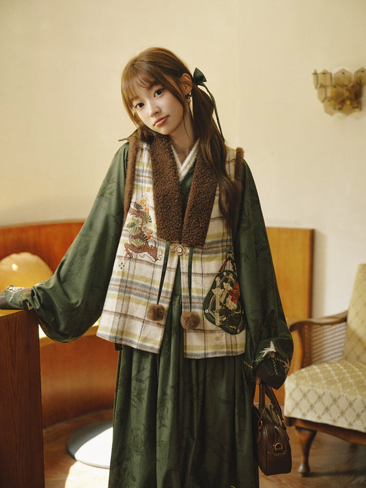 More than thirteen [Senya sword] embroidery than a thin dress Han han HanFuDreams