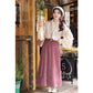 Tang Zhuanzi stand-up collar short shirt torn skirt Hanfu women