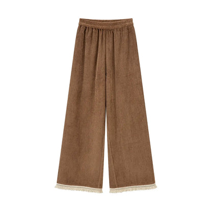 Chi Xia [Persimmon Warmth] plus velvet than armor short shirt and trousers Ming ming HanFuDreams Autumn and winter trousers S