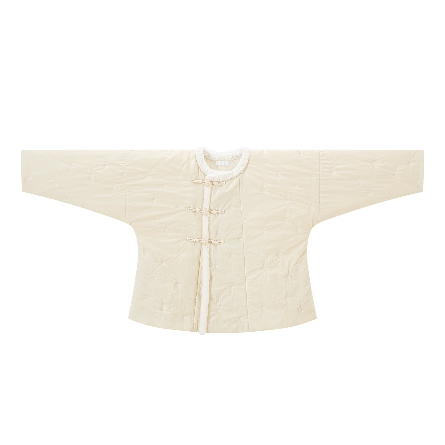 Chi Xia [Cloud Mist Tea] Tang-made round neck short jacket with two skirts