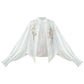 [Sea, Moon and Wind] Spring Shirt Printing Suspender National Style Set modern HanFuDreams shirt XS