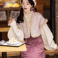 Tang Zhuanzi stand-up collar short shirt torn skirt Hanfu women