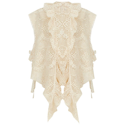 More than thirteen [古岭红梅] knitted vest shirt skirt set Han han HanFuDreams Knitted vest XS