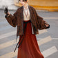 Jin made pleated clothes Shangyu linen broken skirt  Hanfu