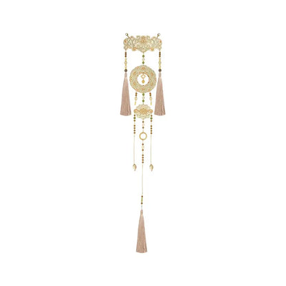 July Eve [Lotus Ju Riding the Wind] Wear a jacket and a chest-length dress Han han HanFuDreams Lotus horse with wind, pendant M