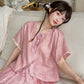 Spring Whisper - Modern Pink Hanfu 3-Piece Set modern Shisanyu
