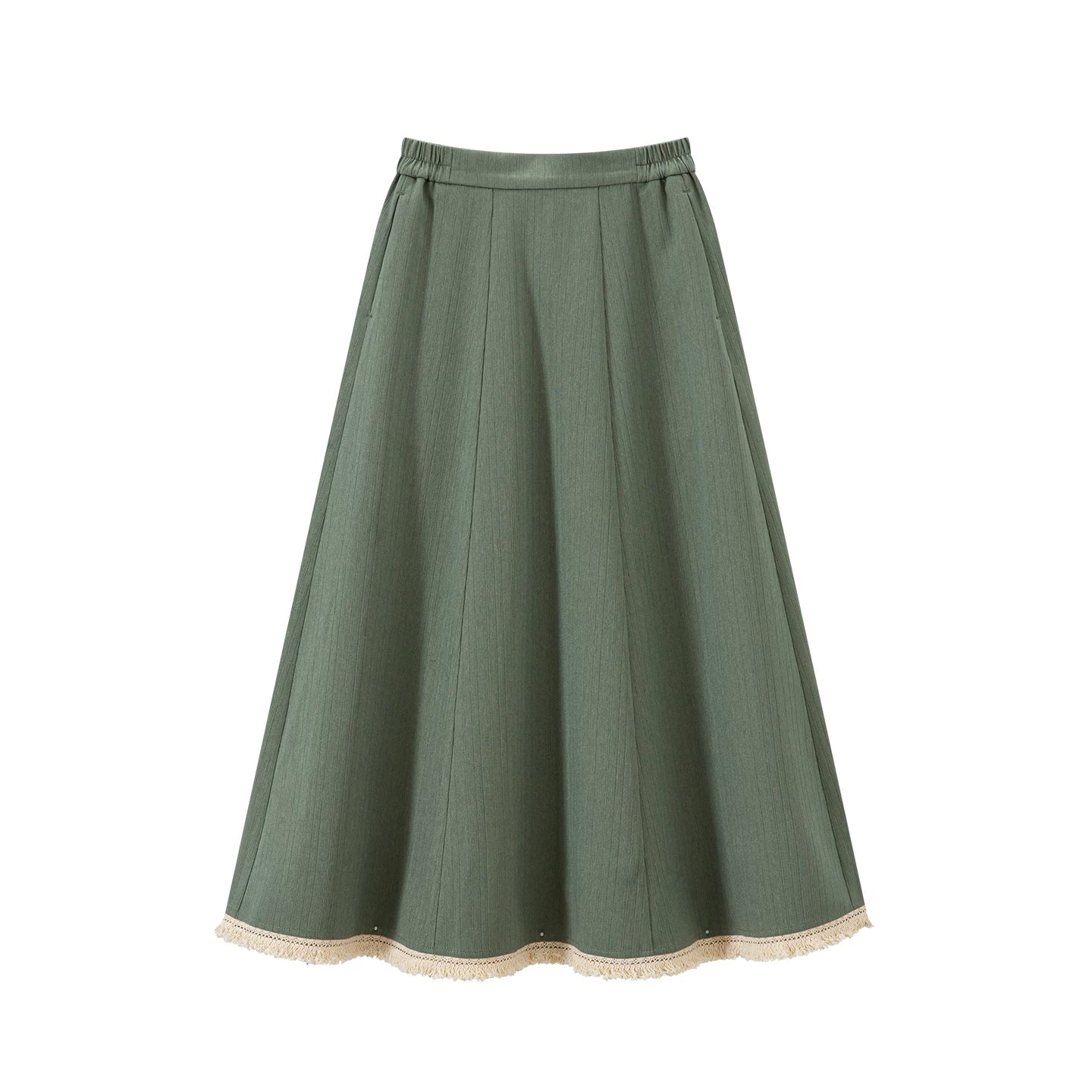 Chi Xia [Mint Flower Sea] Han Element Short Shirt Broken Skirt han HanFuDreams Han element broken skirt S