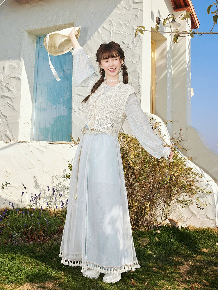 More than thirteen [spring order clear sea] vest shirt pants han suit han HanFuDreams