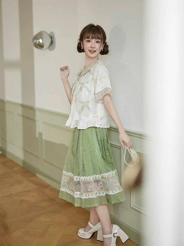 More than Thirteen [Old Summer Covenant] Horse Dress Han Element Daily Suit han HanFuDreams