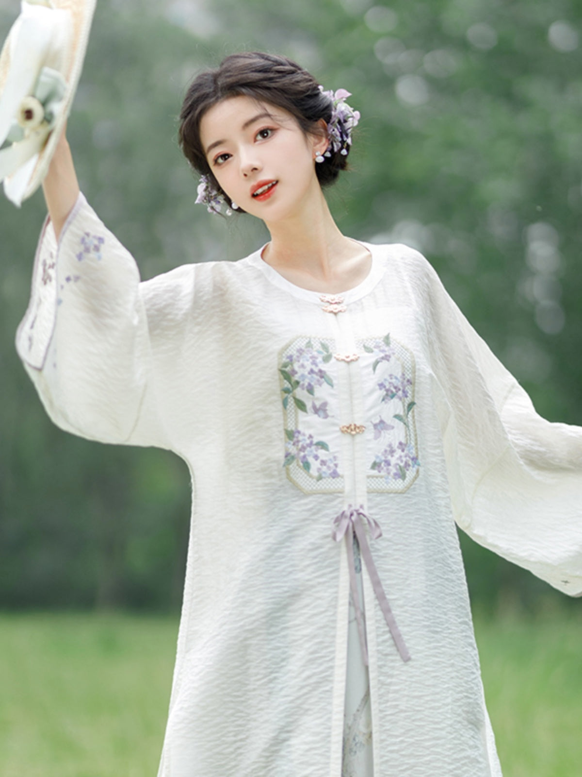 Ming-made Tencel long shirt and hundreds of skirts Hanfu ming HanFuDreams