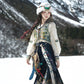 More than Thirteen [Snake Marsh Ghost City] Original Weaving Gold Horse Dress Hanfu ming HanFuDreams four-piece set S