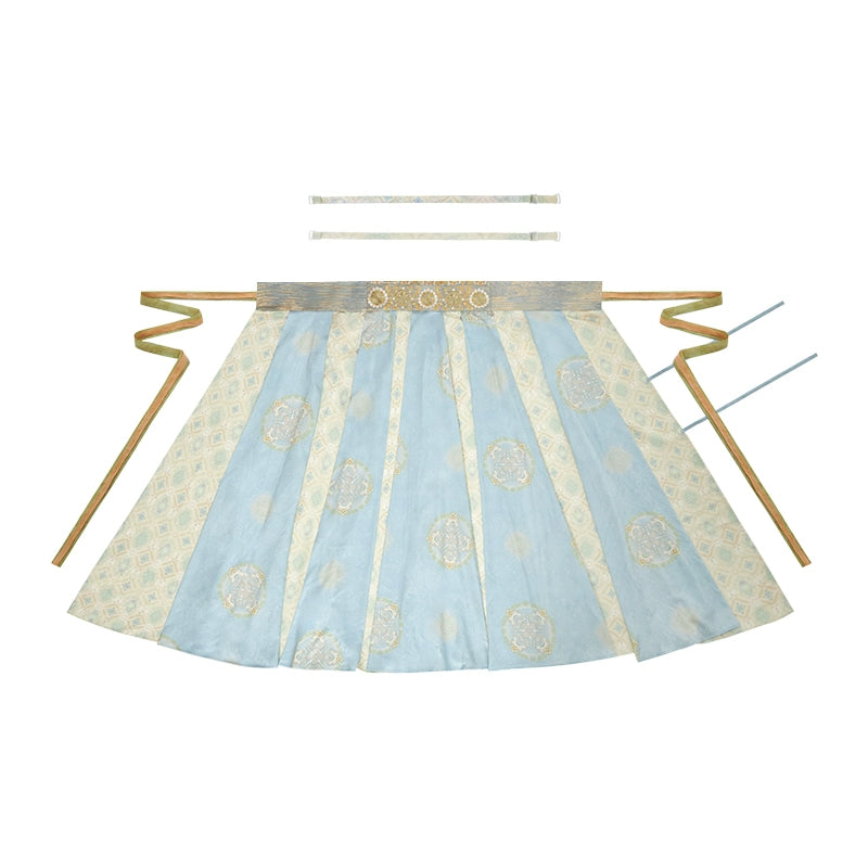 More than thirteen [streams and raccoons] in a jacket and chest-length skirt Tang-made Hanfu tang HanFuDreams chest-length skirt S