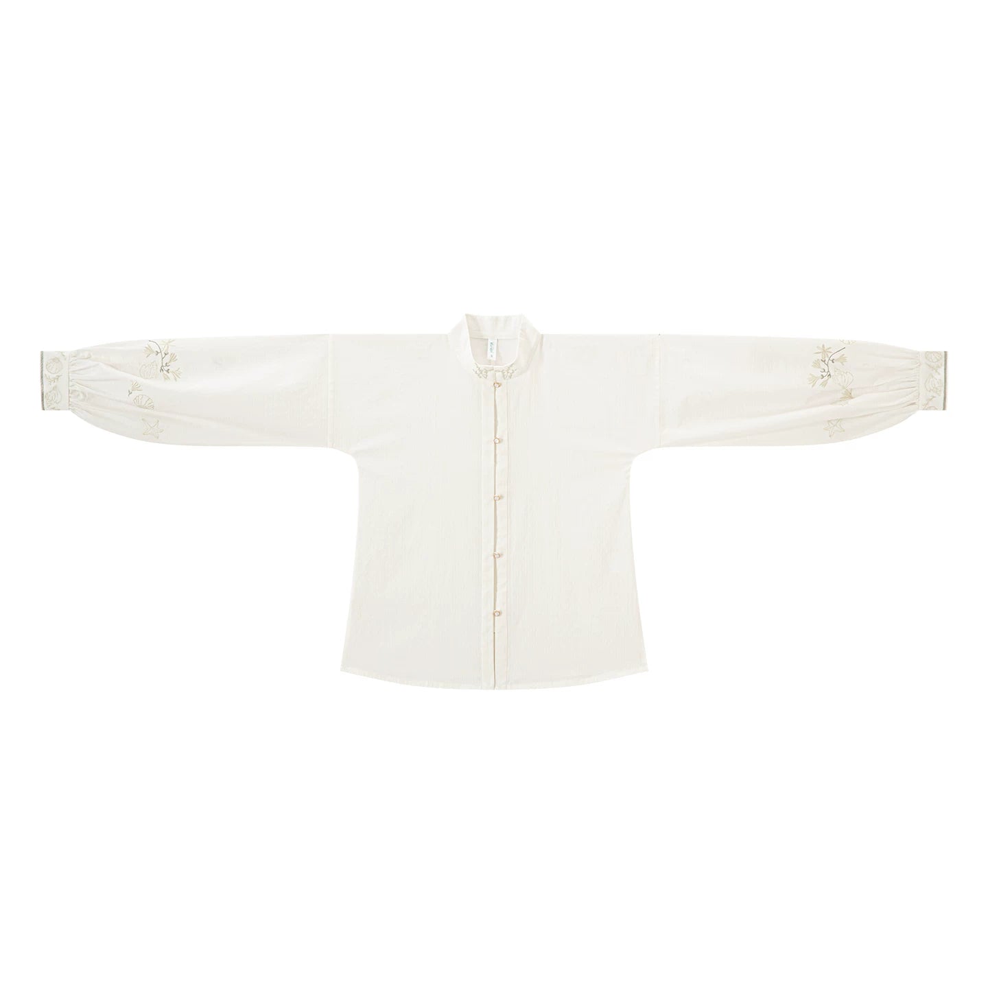 Chi Xia [Otter and Shell Sea] Han Element Armor Skirt han HanFuDreams Stand-up neck cotton shirt S