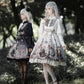 Halloween Sakura Love Goth Lolita Black Fairy Jsk Diablo Vintage Gemini lolita HanFuDreams