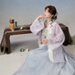 [xiaoshanyu] Hanfu Skirt Set in Polyester Cotton Blend song HanFuDreams