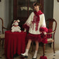 More than thirteen [cut spring breeze] New Year's greetings jacket velvet skirt suit modern HanFuDreams three-piece set S