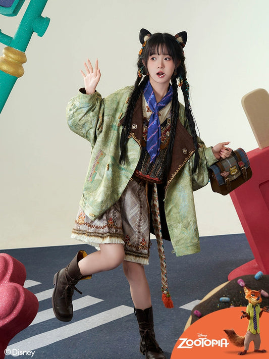 More than thirteen [Disney, Nick - Foxtail Pursuit] vest shorts set modern HanFuDreams