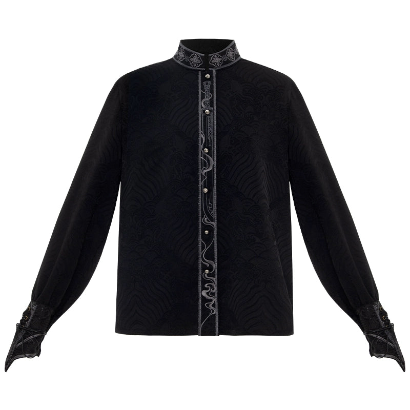 More than thirteen [予灵书] Zhang Qiling round neck robe Hanfu HanFuDreams