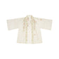 Xinghuayue Duijin Hanfu Set—Embroidered Jacket & Gradient Song Pants HanFuDreams Cardigan (beige) S