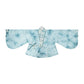 [Jade Waves] Printed Ming Style Hanfu Set ming Shisanyu Cross-Collar Jacket S