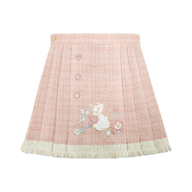 More than thirteen [cat edelweiss] round neck vest short horse face set modern HanFuDreams Short Horse Noodles S