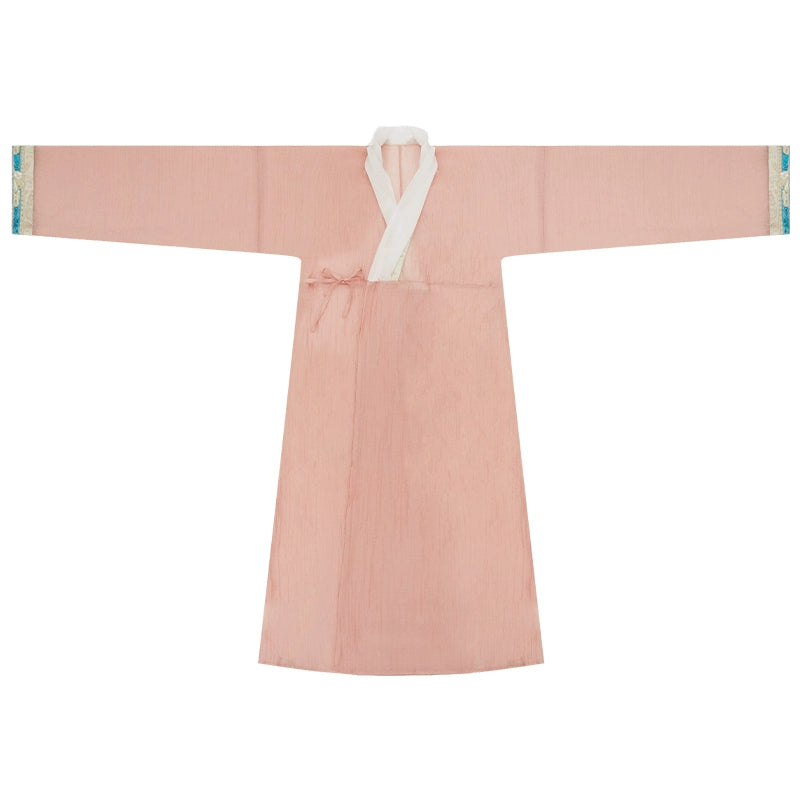More than thirteen [齐光] retro yarn long shirts, Warring States Hanfu han HanFuDreams gown S