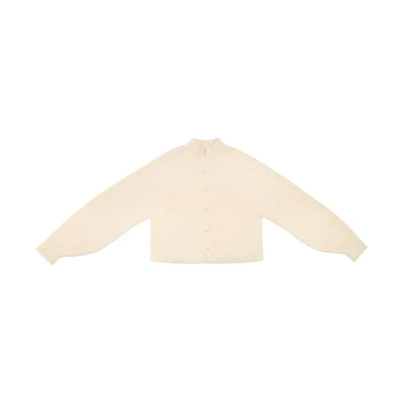 July Eve [Red Horse Name] Han Xian Skinny Knitted Cardigan Daily Sweater han HanFuDreams Hemp balls, knitted inside. S