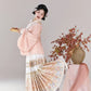 Flower Fairy Story [Yan Yunting] Pipa Sleeve Weaving Gold Horse Dress Set Ming ming HanFuDreams