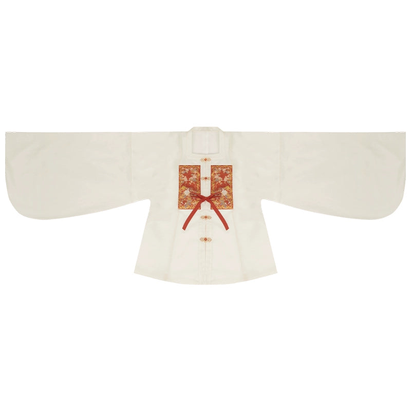 More than thirteen [spirit rabbit lanterns] horse dress, Ming autumn style ming HanFuDreams Square collar placket jacket XS