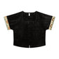Chi Xia [Vulgar] Chicken Heart Collar Half Arm Short Shirt Chest Skirt Tang tang HanFuDreams Chicken heart collar half arm S