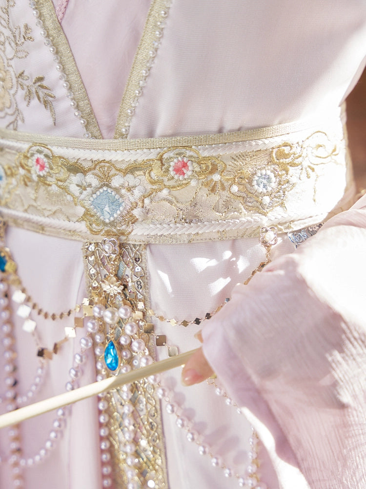More than thirteen [淮水暮云] Liu Shishi has the same Han element dress han HanFuDreams