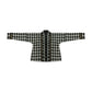 Disney Cruella Houndstooth Top & Skirt Set – Black & White Two-Piece modern More than thirteen Straight neck cardigan S