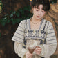More than thirteen [sweet rain] printed chest-length suspender broken skirt Tang Hanfu tang HanFuDreams