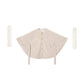 Chi Xia [Snow Fairy] Fleece imitation fox fur collar cloak Han HanFuDreams Beige grey fleece cape S
