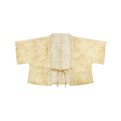 Wanhua Window Banbi Set—Printed Vest, Camisole & Bloomers modern Shisanyu Banbi (Half-Sleeve Outer Jacket) S