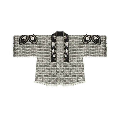 More than thirteen [heavy sandalwood condensing fragrance] Xiaoxiangfeng jacket velvet suspender skirt modern HanFuDreams jacket S